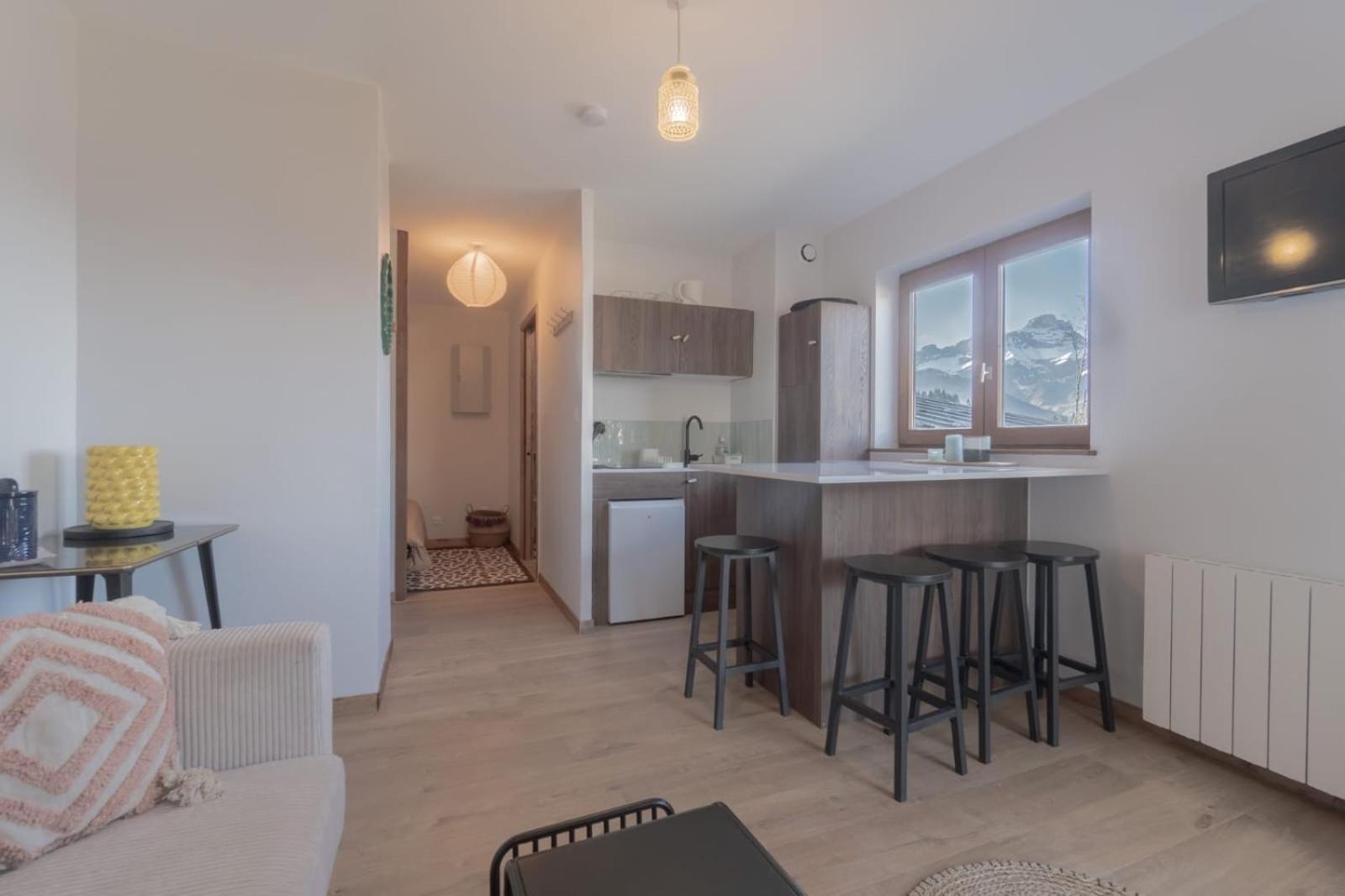 Appartement La Biche Combloux Extérieur photo