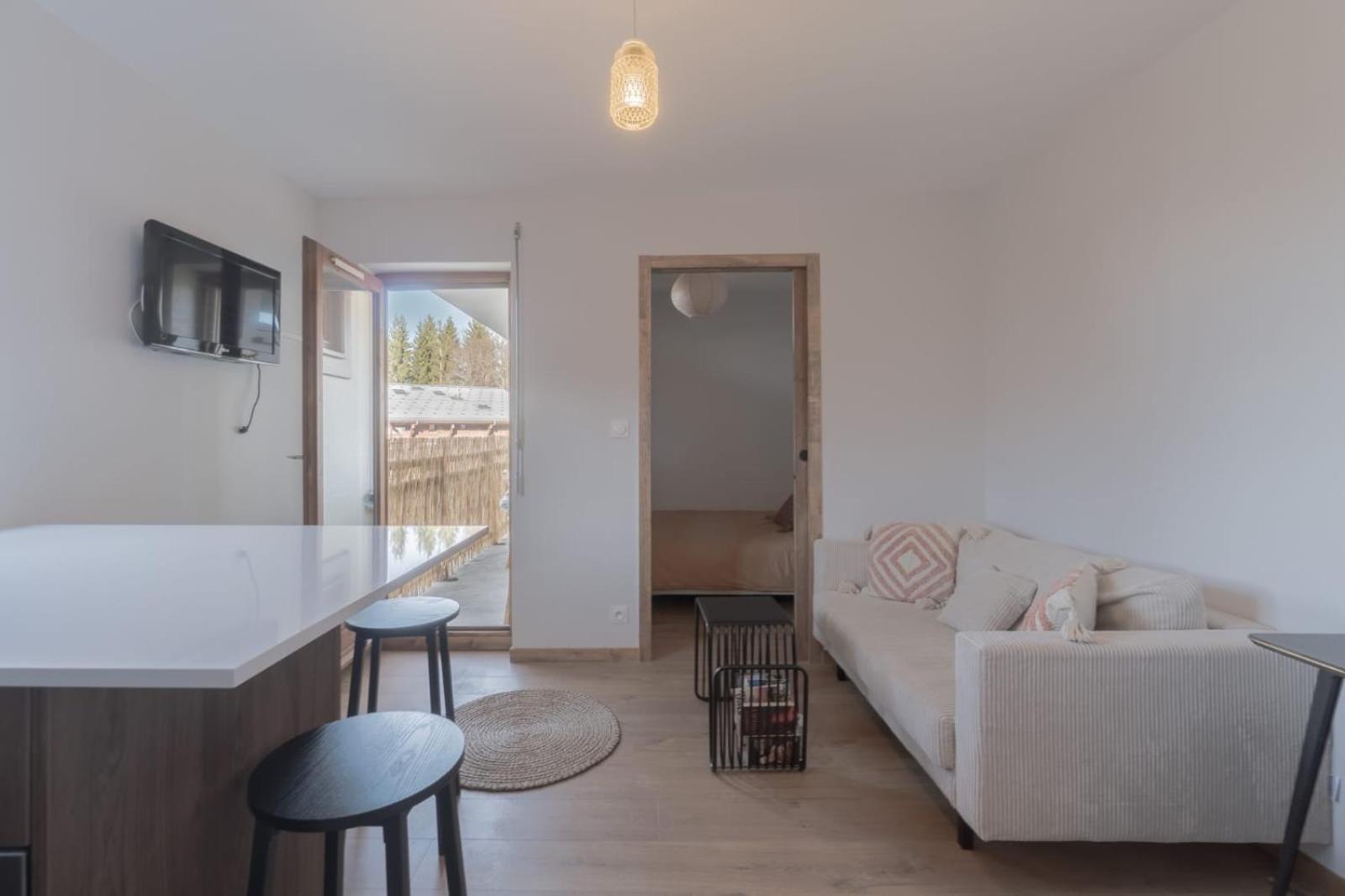 Appartement La Biche Combloux Extérieur photo