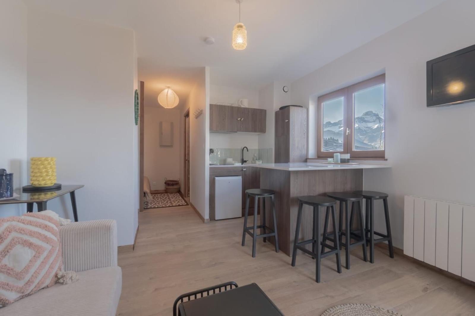 Appartement La Biche Combloux Extérieur photo